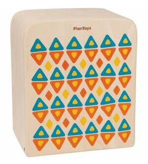 Plan Toys Rhythm Box II Wooden Cajon Drum